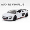 AUDI R8 Coupe V10 Plus Alloy Sports Car Model - The Little Big Store