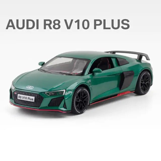 AUDI R8 Coupe V10 Plus Alloy Sports Car Model - The Little Big Store