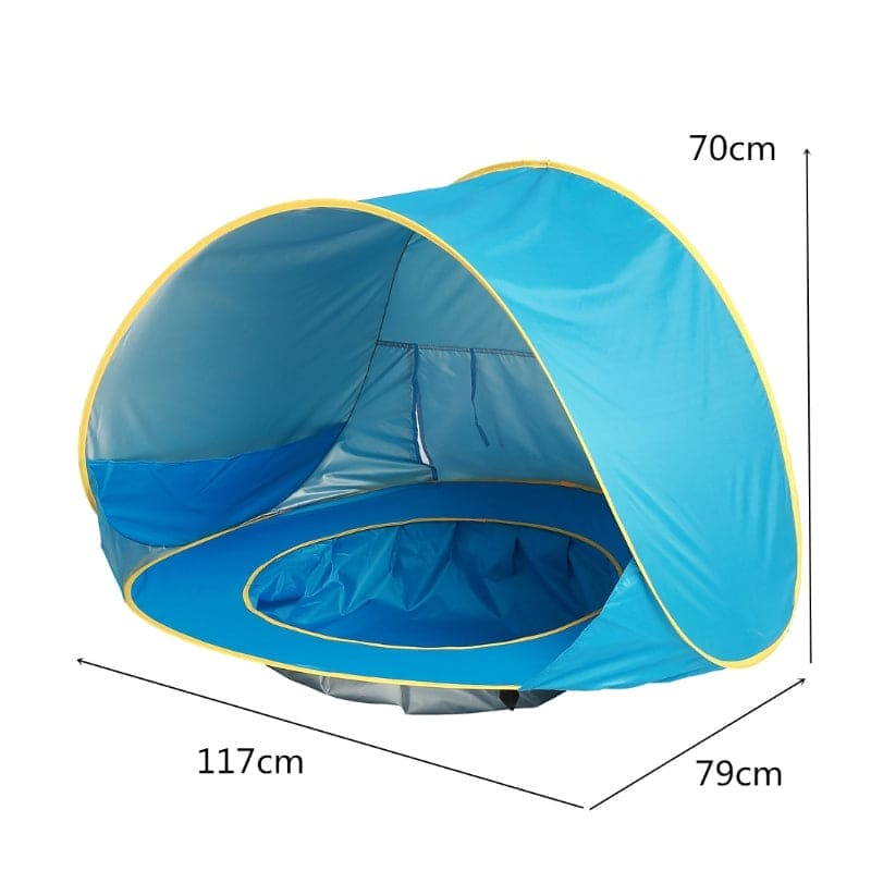 Baby Beach Tent: Sun-Safe and Fun Adventures for Your Little One! - The Little Big Store