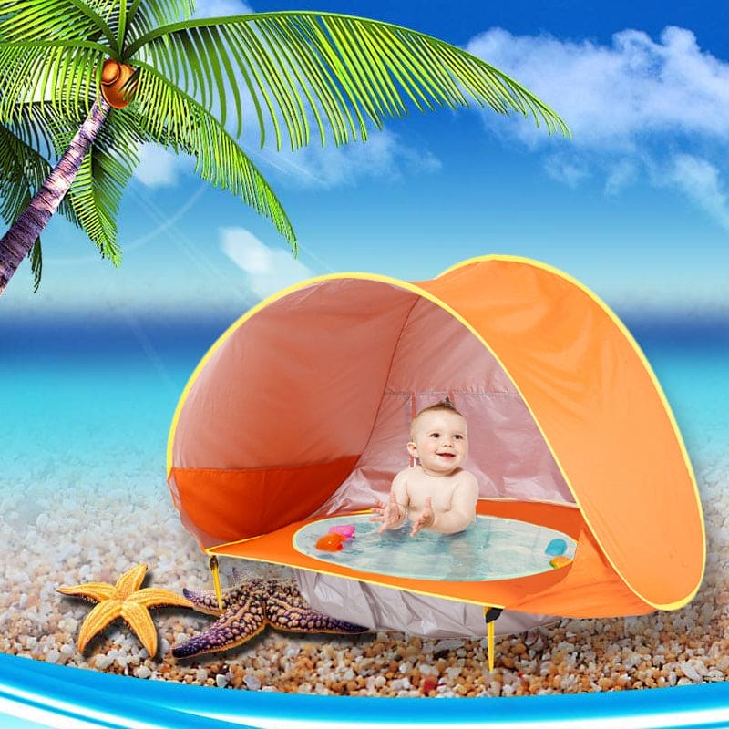 Baby Beach Tent: Sun-Safe and Fun Adventures for Your Little One! - The Little Big Store