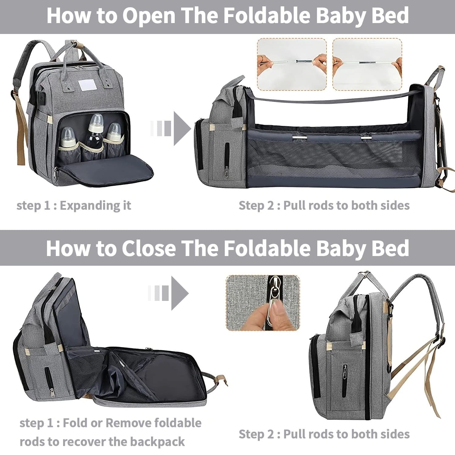 Baby Diaper Bag for Mom - The Little Big Store