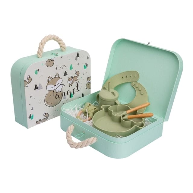 Baby Feeding Tableware Box Set: Convenience and Joy in Every Bite! - The Little Big Store