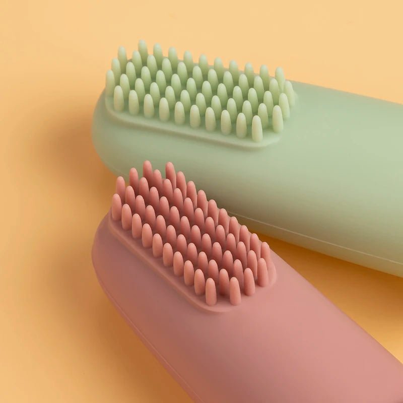 Baby Soft Finger Toothbrush: Gentle Oral Care for Your Little One 👶🦷 - The Little Big Store