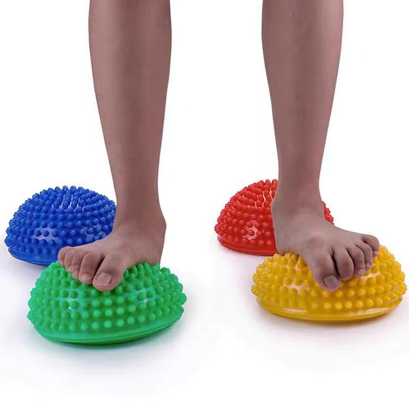 Balancing Fun: Half Yoga Ball Kids Balance Toy for Active Play - The Little Big Store