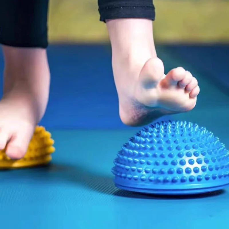 Balancing Fun: Half Yoga Ball Kids Balance Toy for Active Play - The Little Big Store