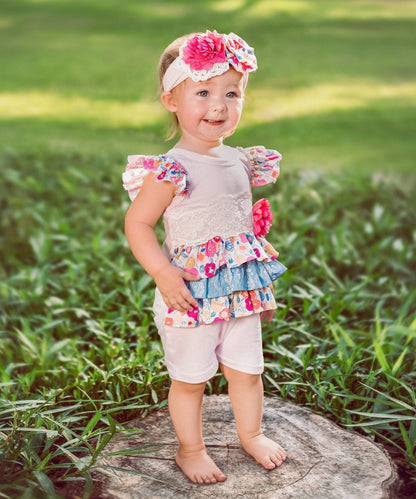 Bandera Blossom Baby Romper_ - The Little Big Store