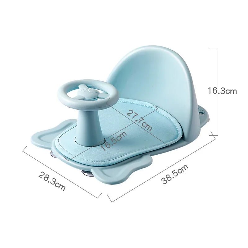 Bathe Safely and Comfortably: Baby Tub Seat Bathtub Pad Mat Chair! 🛁👶🌟 - The Little Big Store