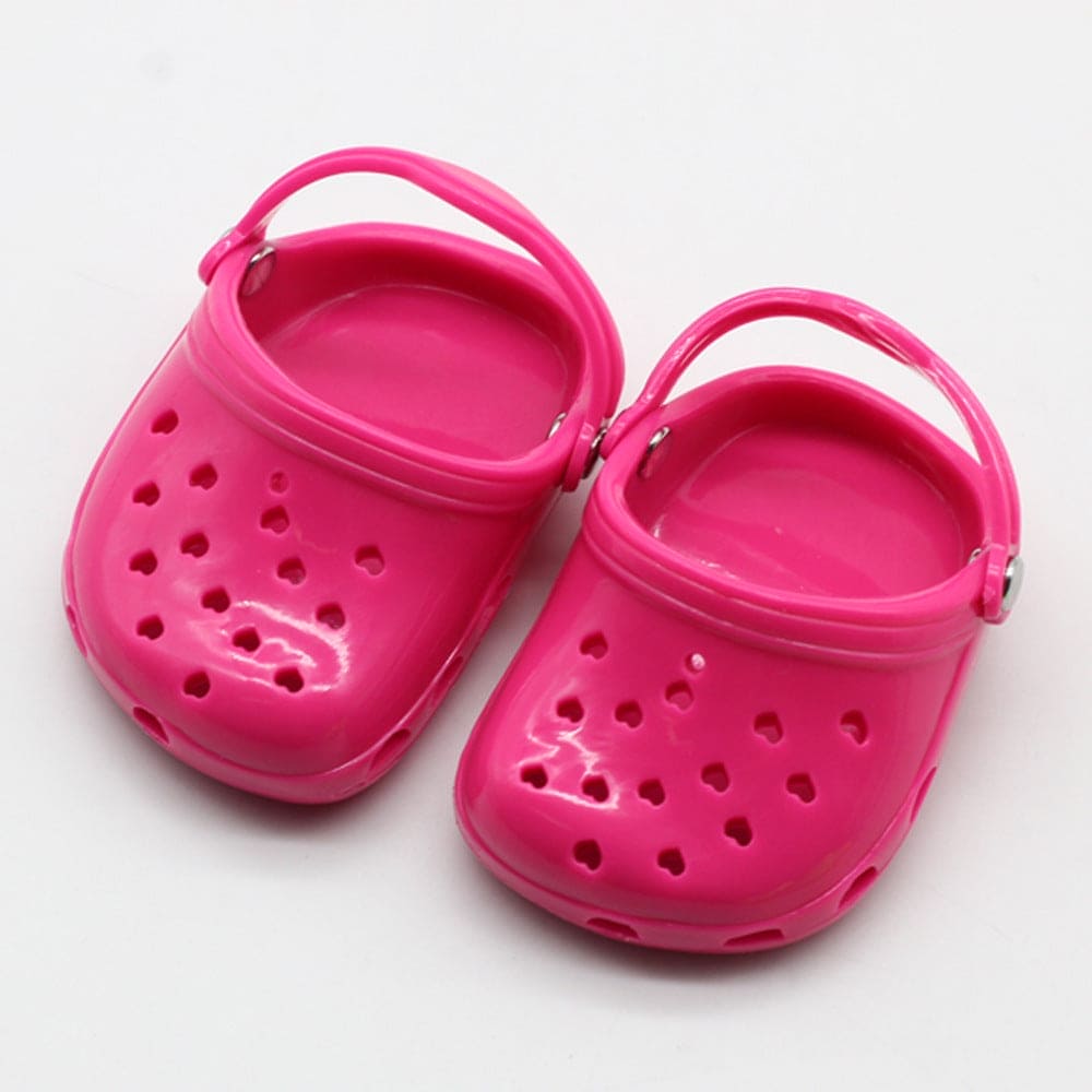 Beach Chic Doll Slippers: Stylish Sandal Fun! - The Little Big Store