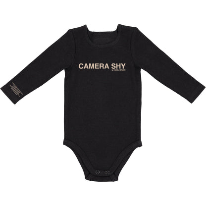 Black Camera Shy | Onesie - The Little Big Store