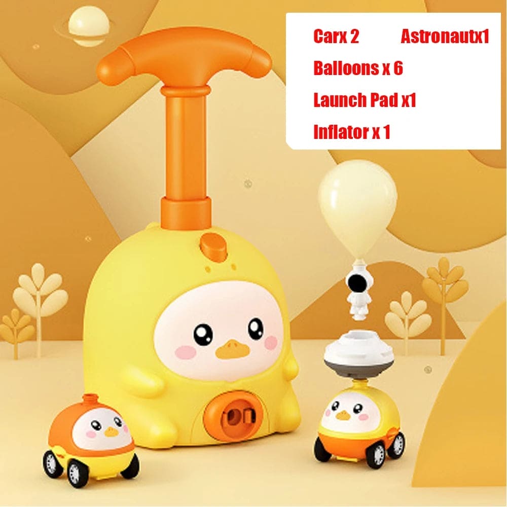 Blast Off! Aerodynamic Vehicles Balloon Power Aero Science Educational Toys for Kids - Perfect Birthday Gift! - The Little Big Store