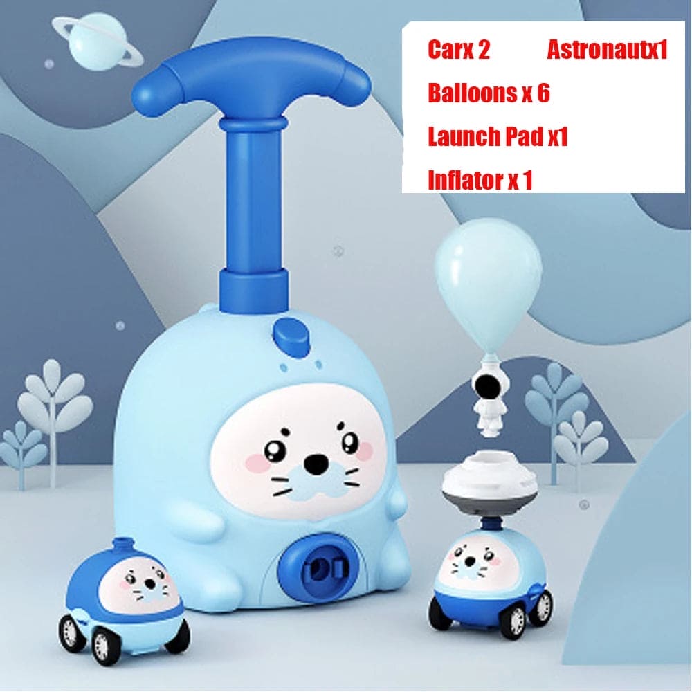 Blast Off! Aerodynamic Vehicles Balloon Power Aero Science Educational Toys for Kids - Perfect Birthday Gift! - The Little Big Store