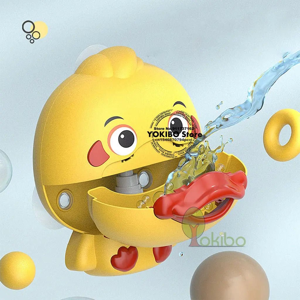 Bubble Blast Bath Buddies: Automatic Bubble Maker for Splish-Splash Fun! - The Little Big Store