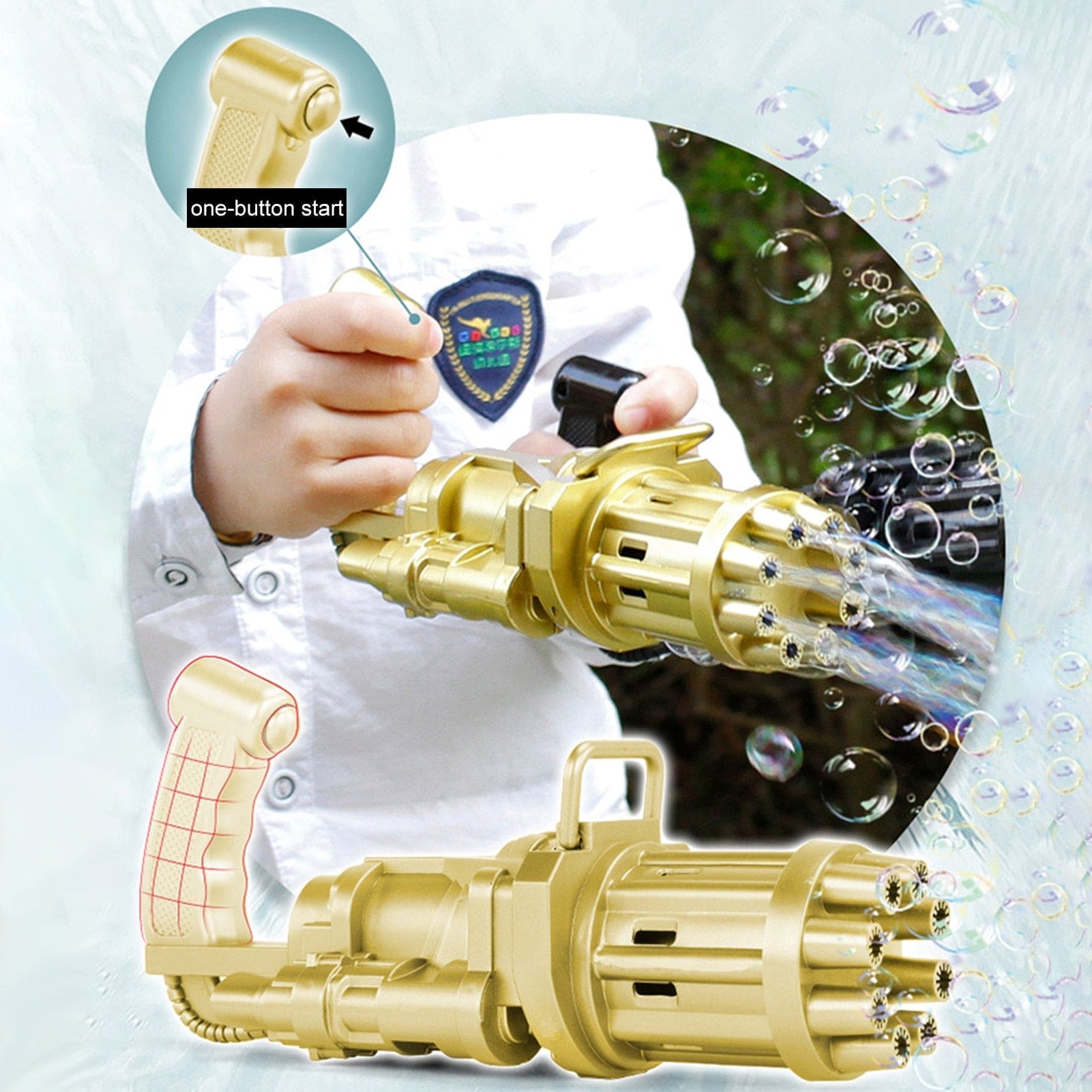 Bubble Magic: Kids Electric Bubble Machin - The Little Big Store