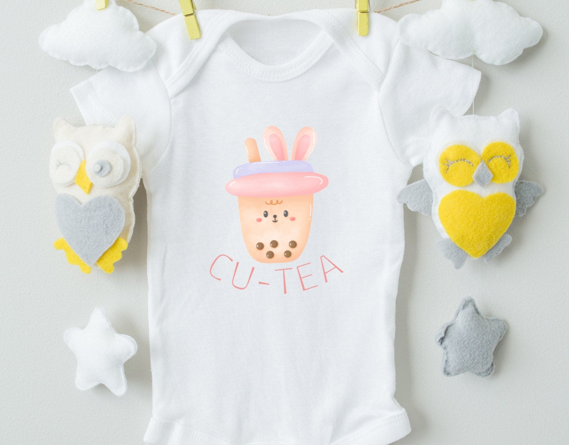 Bubble Tea Girl Bodysuit - The Little Big Store