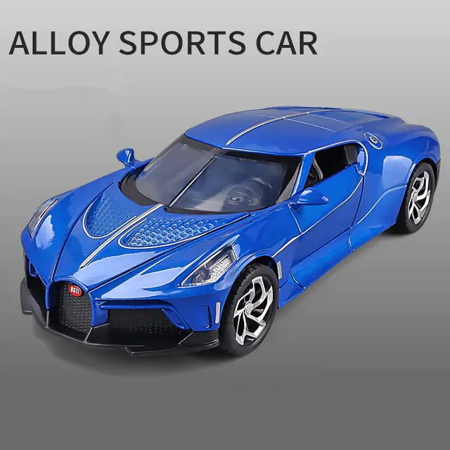 Bugatti Lavoiturenoire Alloy Sports Car Model - The Little Big Store