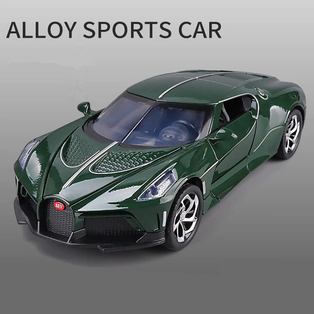 Bugatti Lavoiturenoire Alloy Sports Car Model - The Little Big Store