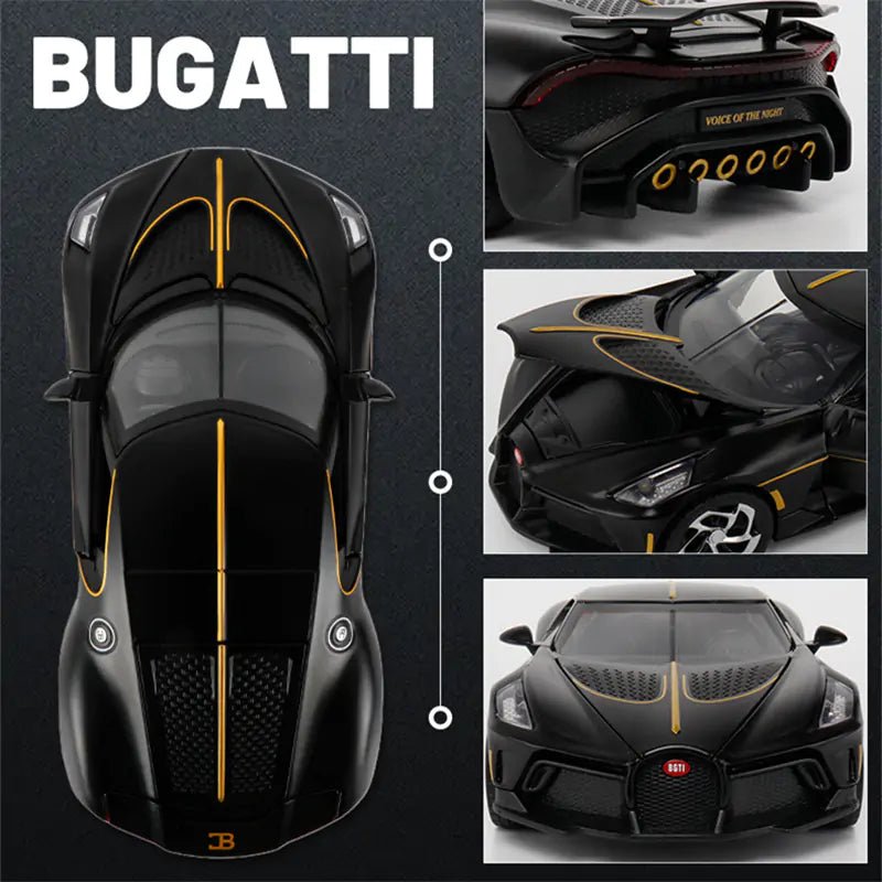 Bugatti Lavoiturenoire Alloy Sports Car Model - The Little Big Store