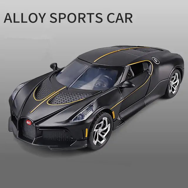 Bugatti Lavoiturenoire Alloy Sports Car Model - The Little Big Store