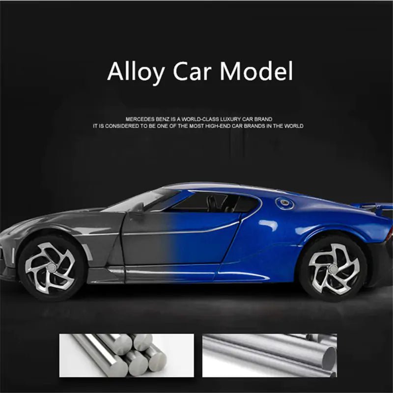 Bugatti Lavoiturenoire Alloy Sports Car Model - The Little Big Store