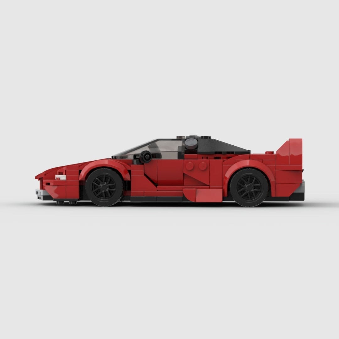 Build the Dream: Ferrari FXXK V2 Building Blocks Toy Car - The Little Big Store