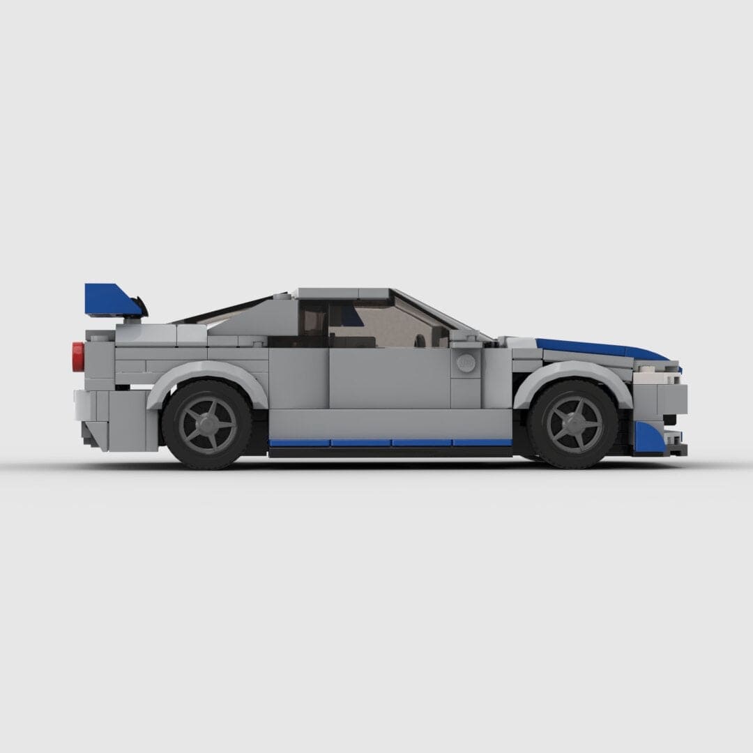 Build the Legend: Nissan GTR R34 Sports Car Building Block Toy - The Little Big Store