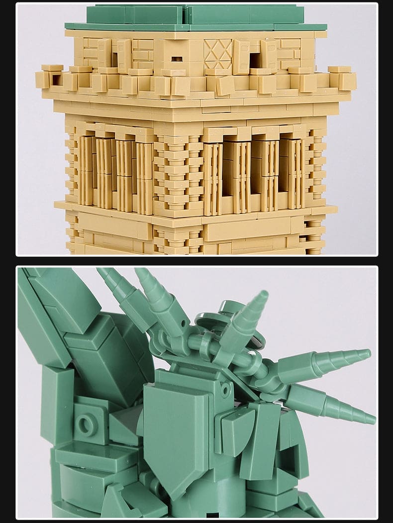 Build Your Liberty: Statue of Liberty Building Block Toy - The Little Big Store