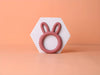 Bunny Silicone Teether: Happy Soothing for Teething Babies! - The Little Big Store