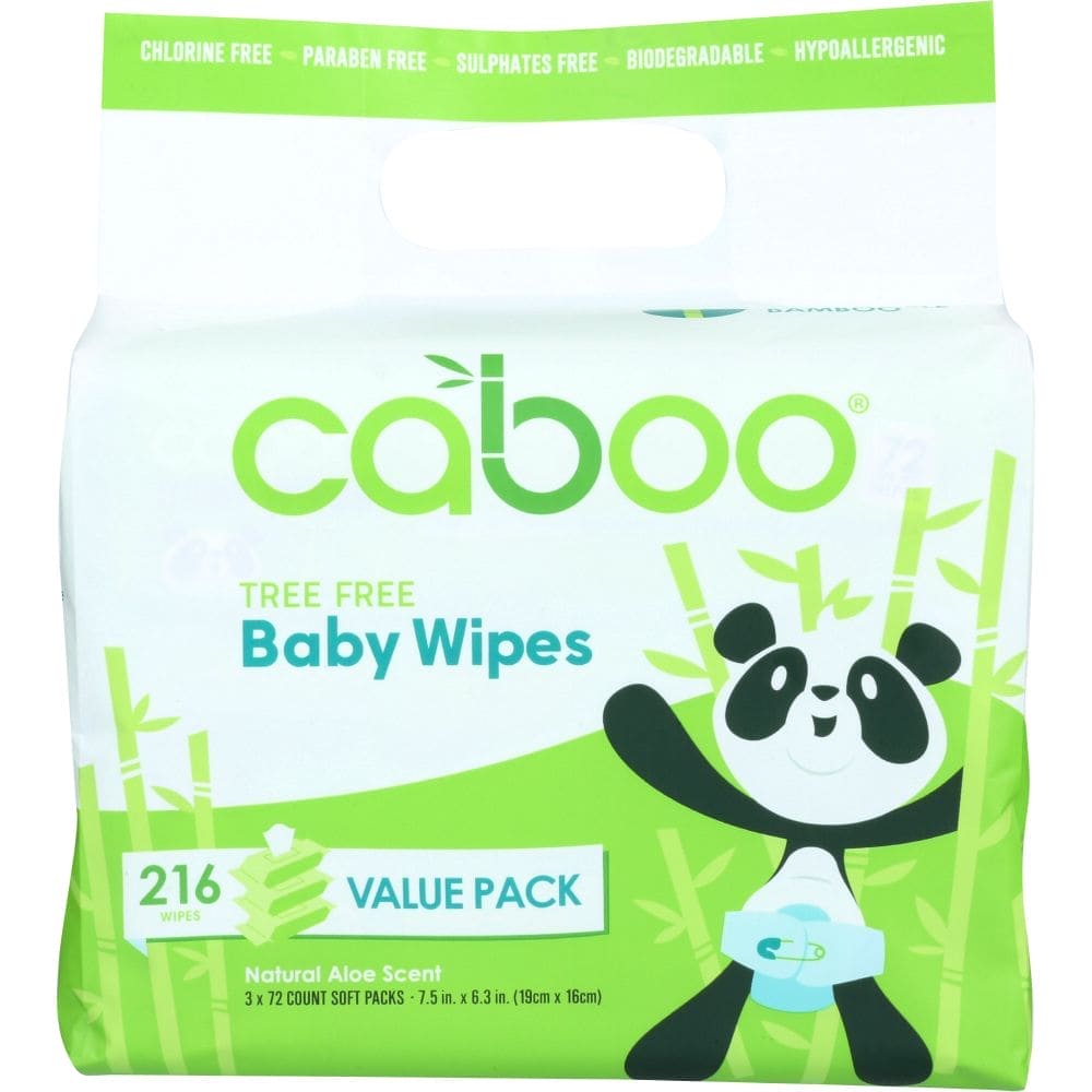 CABOO: Wipe Baby Bundle, 216 packs - The Little Big Store