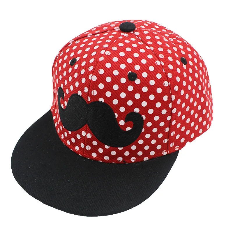 Canvas Beard Snapback: Hip-Hop Caps for Kids! - The Little Big Store