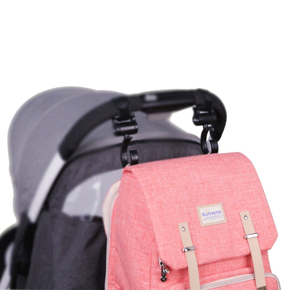 Canvas Diaper Bag Travel Backpack - The Little Big Store