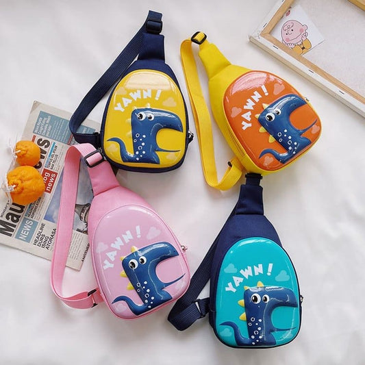 Cartoon Carryall: Children's Cute Chest Bag - The Little Big Store