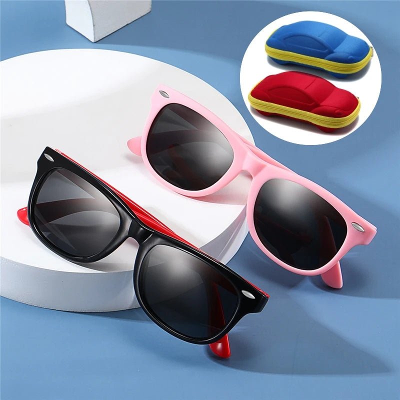 Cartoon Cool: Kids' Retro Sun Shades - The Little Big Store