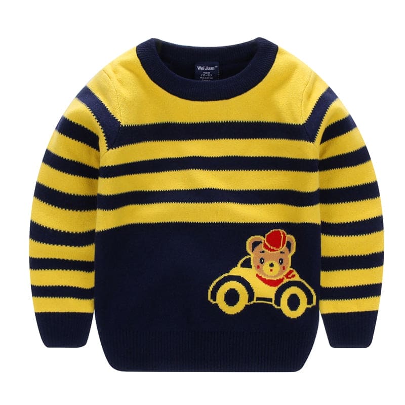 Cartoon Cozy Craze: Adorable Children's Sweater – Wrap Your Little Ones in Whimsical Warmth! - The Little Big Store