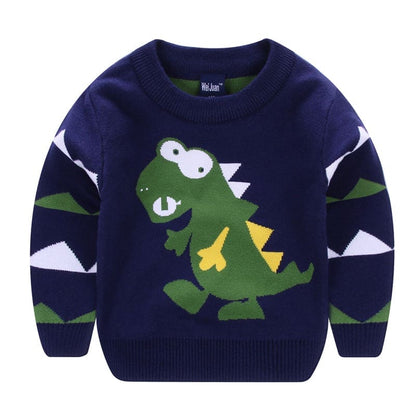 Cartoon Cozy Craze: Adorable Children's Sweater – Wrap Your Little Ones in Whimsical Warmth! - The Little Big Store