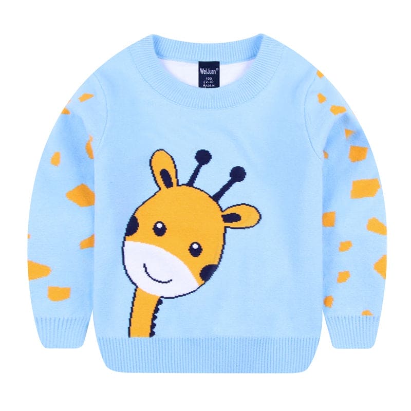 Cartoon Cozy Craze: Adorable Children's Sweater – Wrap Your Little Ones in Whimsical Warmth! - The Little Big Store