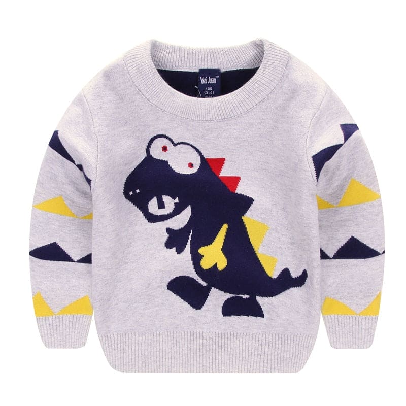 Cartoon Cozy Craze: Adorable Children's Sweater – Wrap Your Little Ones in Whimsical Warmth! - The Little Big Store