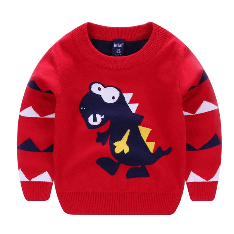 Cartoon Cozy Craze: Adorable Children's Sweater – Wrap Your Little Ones in Whimsical Warmth! - The Little Big Store