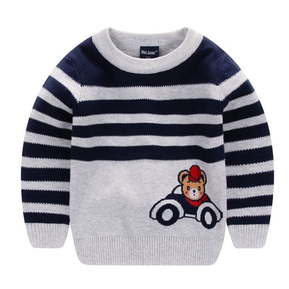 Cartoon Cozy Craze: Adorable Children's Sweater – Wrap Your Little Ones in Whimsical Warmth! - The Little Big Store