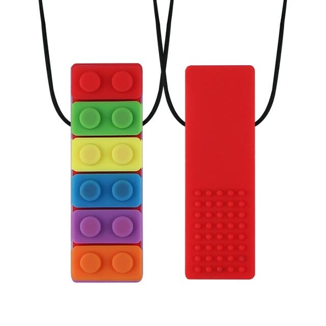 Chew, Soothe, Repeat: Our Sensory Chew Teether Toy Necklace for Kids - The Little Big Store