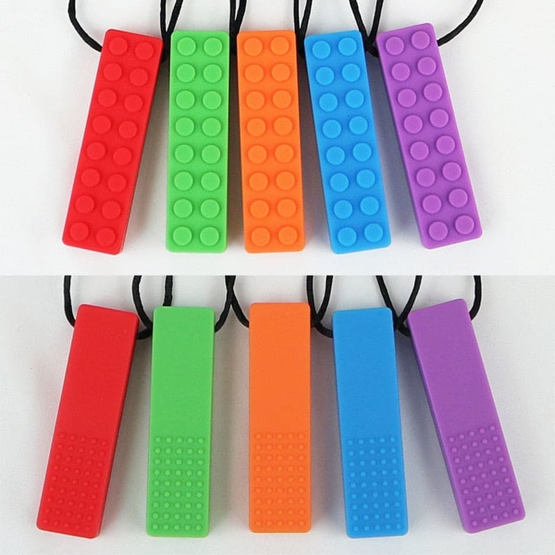 Chew, Soothe, Repeat: Our Sensory Chew Teether Toy Necklace for Kids - The Little Big Store