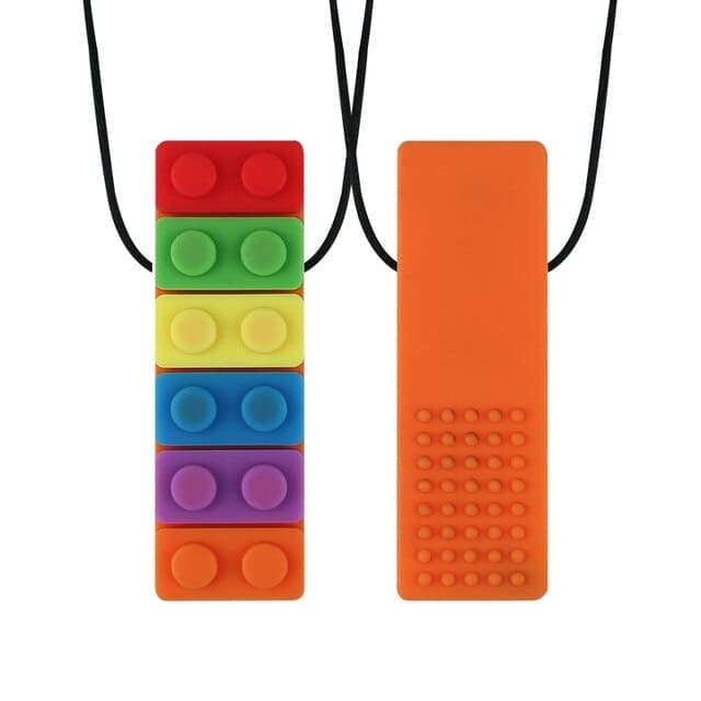 Chew, Soothe, Repeat: Our Sensory Chew Teether Toy Necklace for Kids - The Little Big Store