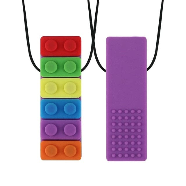 Chew, Soothe, Repeat: Our Sensory Chew Teether Toy Necklace for Kids - The Little Big Store