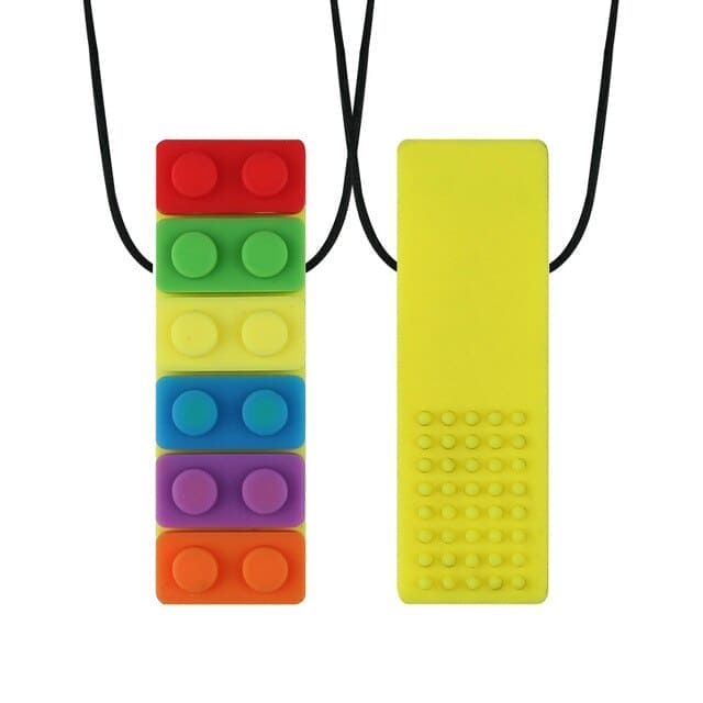 Chew, Soothe, Repeat: Our Sensory Chew Teether Toy Necklace for Kids - The Little Big Store