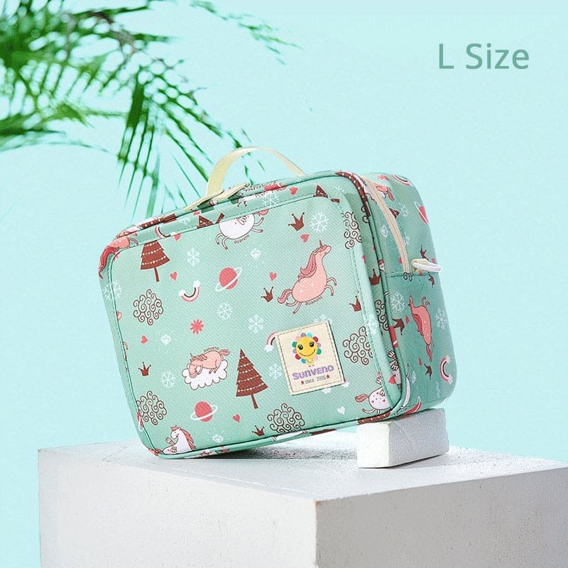 Chic 'n Carry: Trendy Baby Diaper Bags with Fashion Prints for Disposable & Reusable Bliss! - The Little Big Store