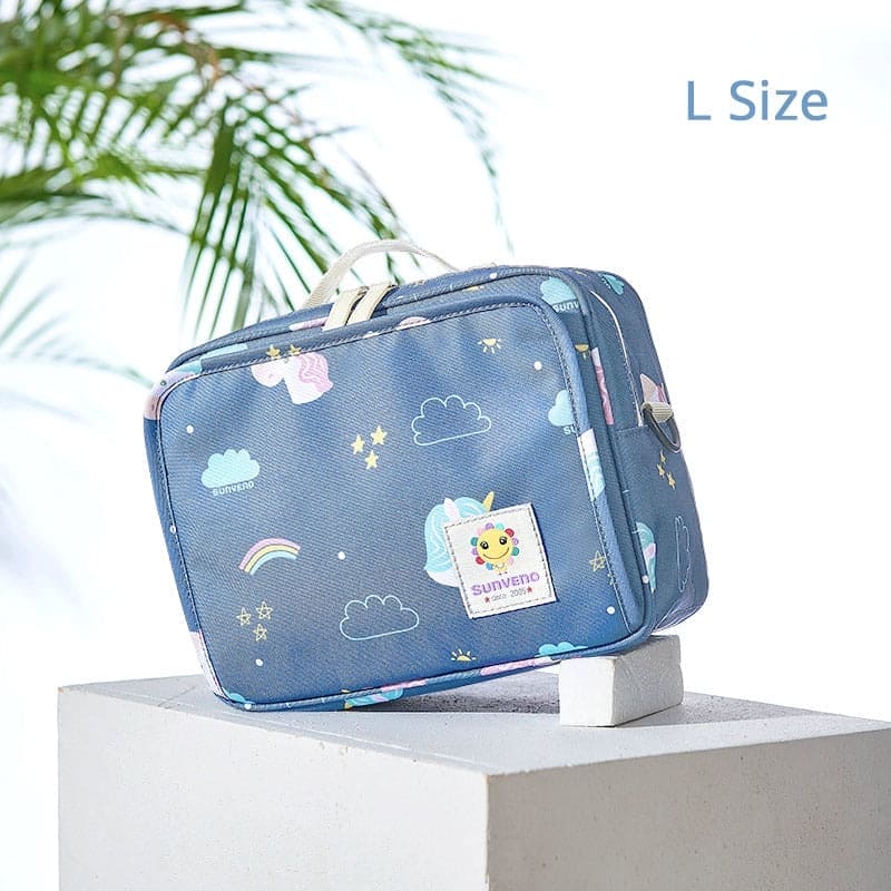 Chic 'n Carry: Trendy Baby Diaper Bags with Fashion Prints for Disposable & Reusable Bliss! - The Little Big Store