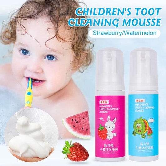 Children Mousse Toothpaste - The Little Big Store