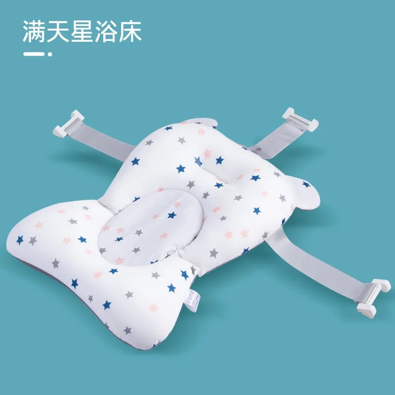 Comfort and Safety on the Go: Portable Baby Bathtub Pad with Adjustable Support Seat! 🛁👶🌟 - The Little Big Store