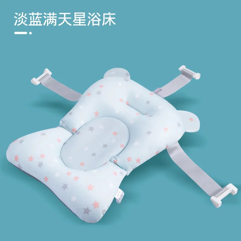 Comfort and Safety on the Go: Portable Baby Bathtub Pad with Adjustable Support Seat! 🛁👶🌟 - The Little Big Store