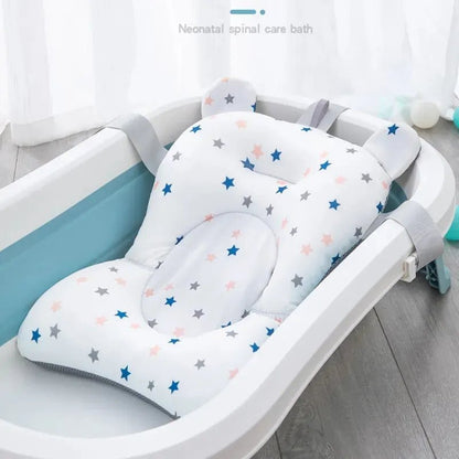 Comfort and Safety on the Go: Portable Baby Bathtub Pad with Adjustable Support Seat! 🛁👶🌟 - The Little Big Store