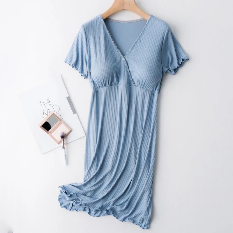 Comfort & Style: Modal Maternity Nightwear - The Little Big Store